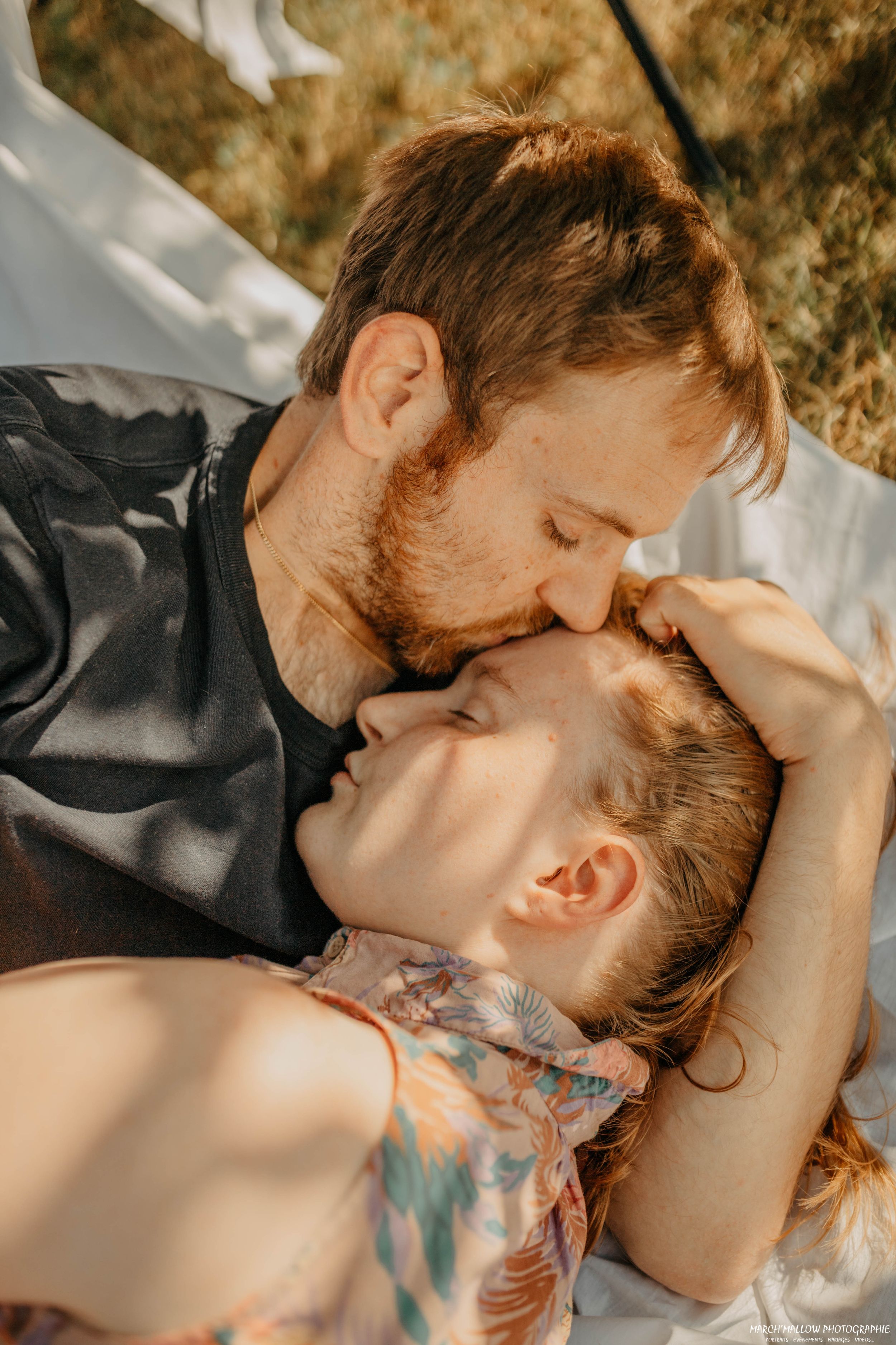Photographie d'un couple à Guéret  par March'Mallow Photographie.