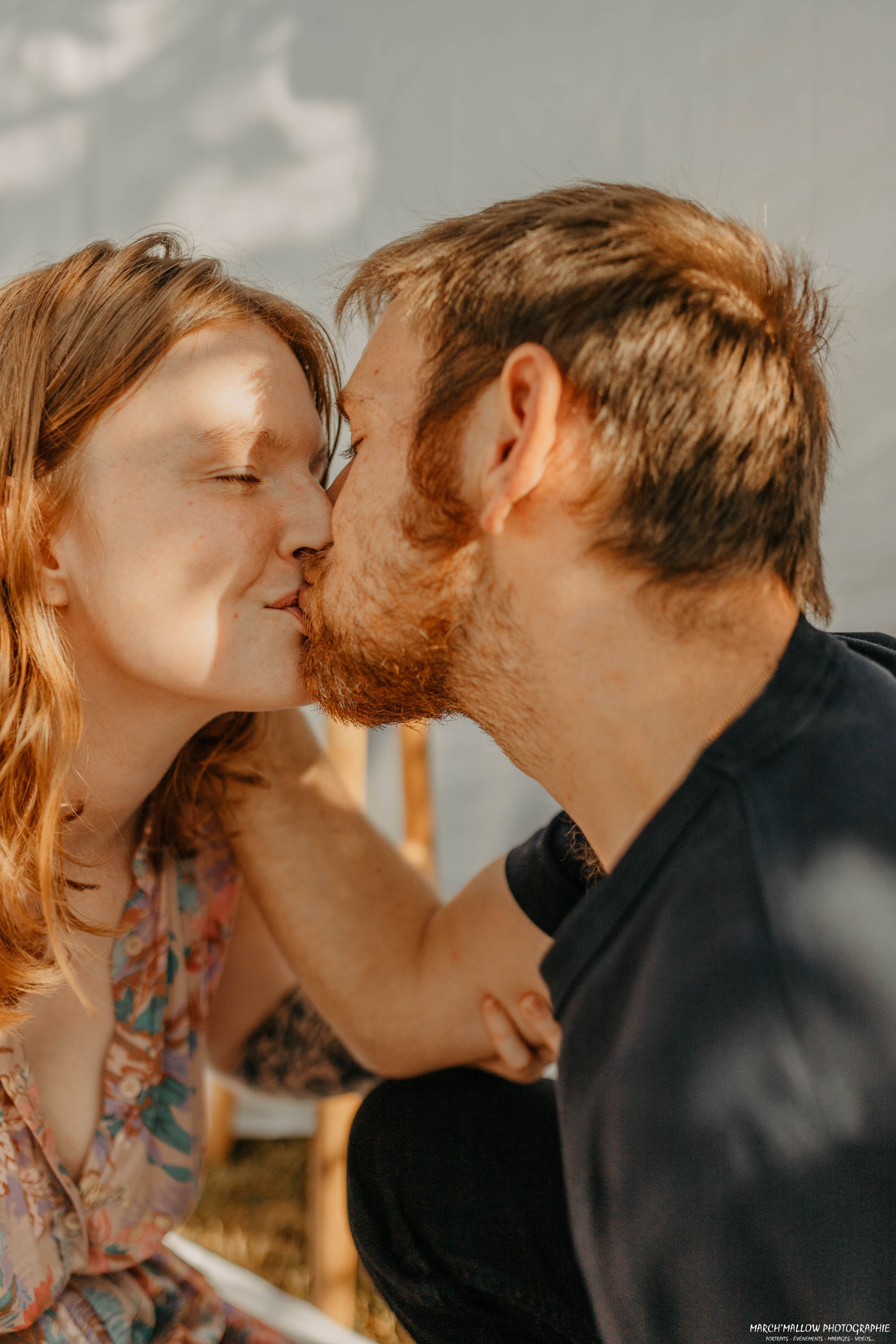 Photographie d'un couple en Creuse par March'Mallow Photographie.
