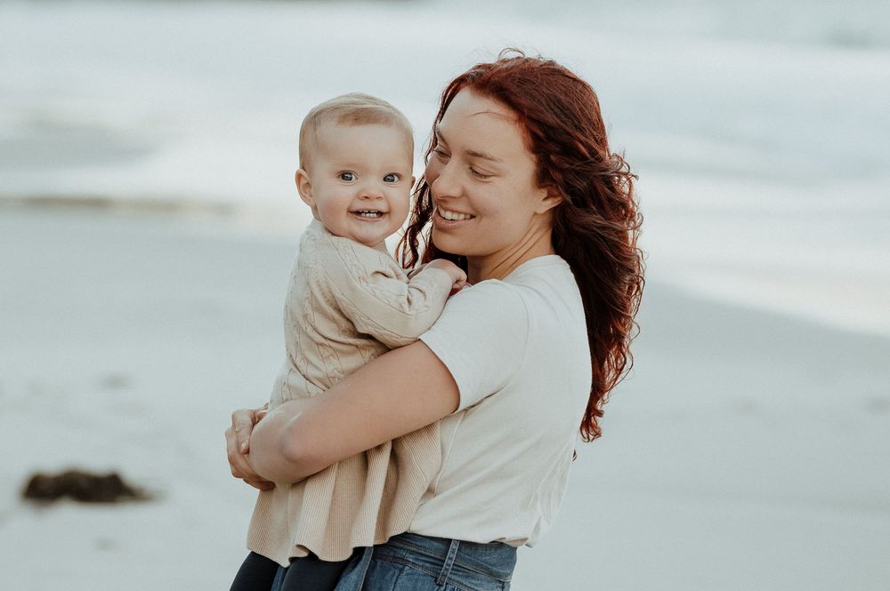beautiful motherhood photo taken by maternity and family photographer Joss Jensen Photography in the Huon Valley Tasmania