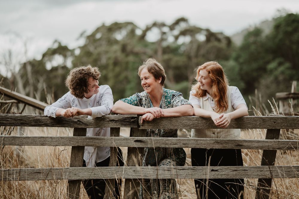 beautiful motherhood photo taken by maternity and family photographer Joss Jensen Photography in the Huon Valley Tasmania