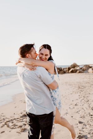 Perth lifestyle photographer golden hour portrait.