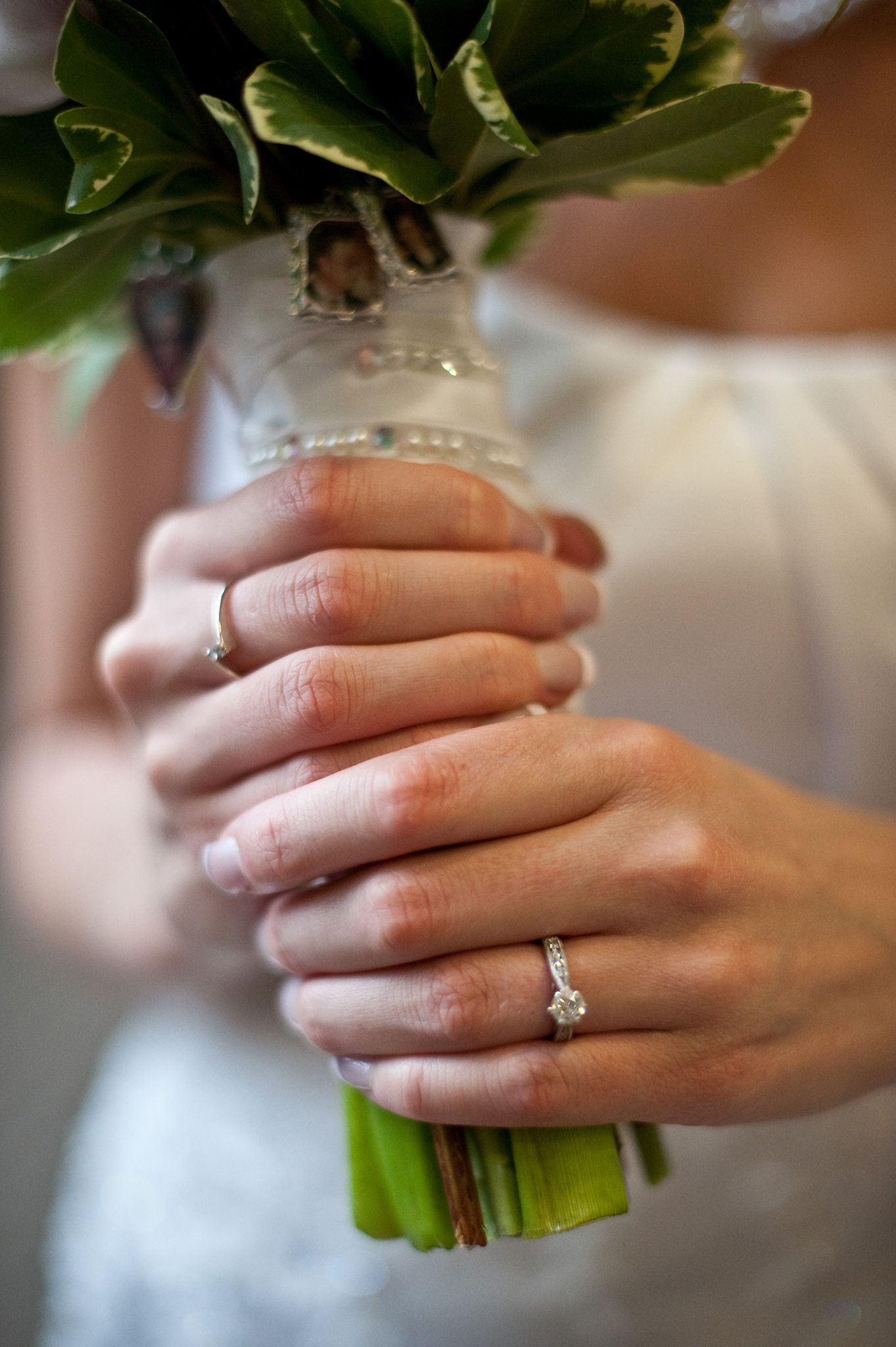 Bridal bouquet details