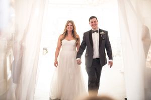 Wedding Reception bride and groom intro
