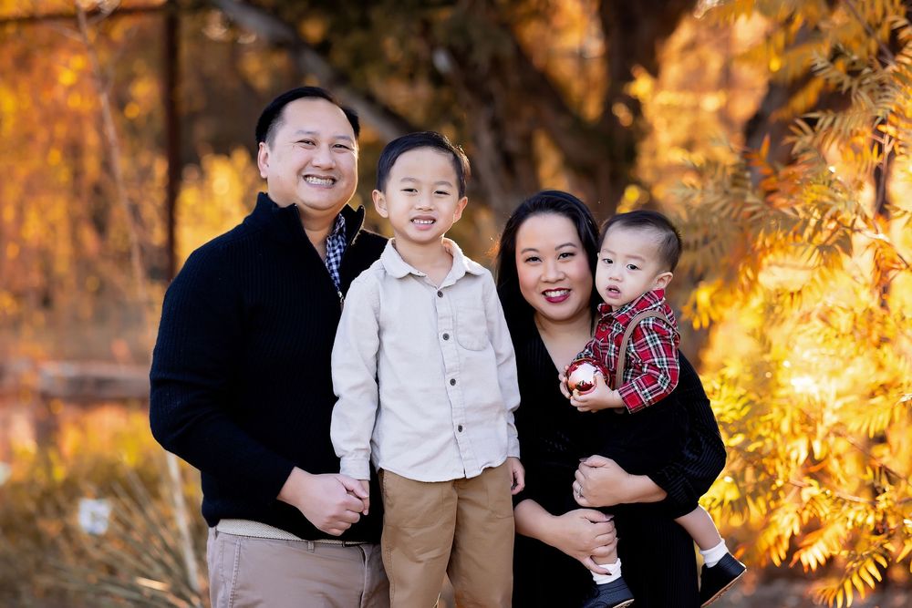 Gorgeous Family session, sunset