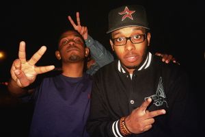 Kendrick Lamar and Corey Townes