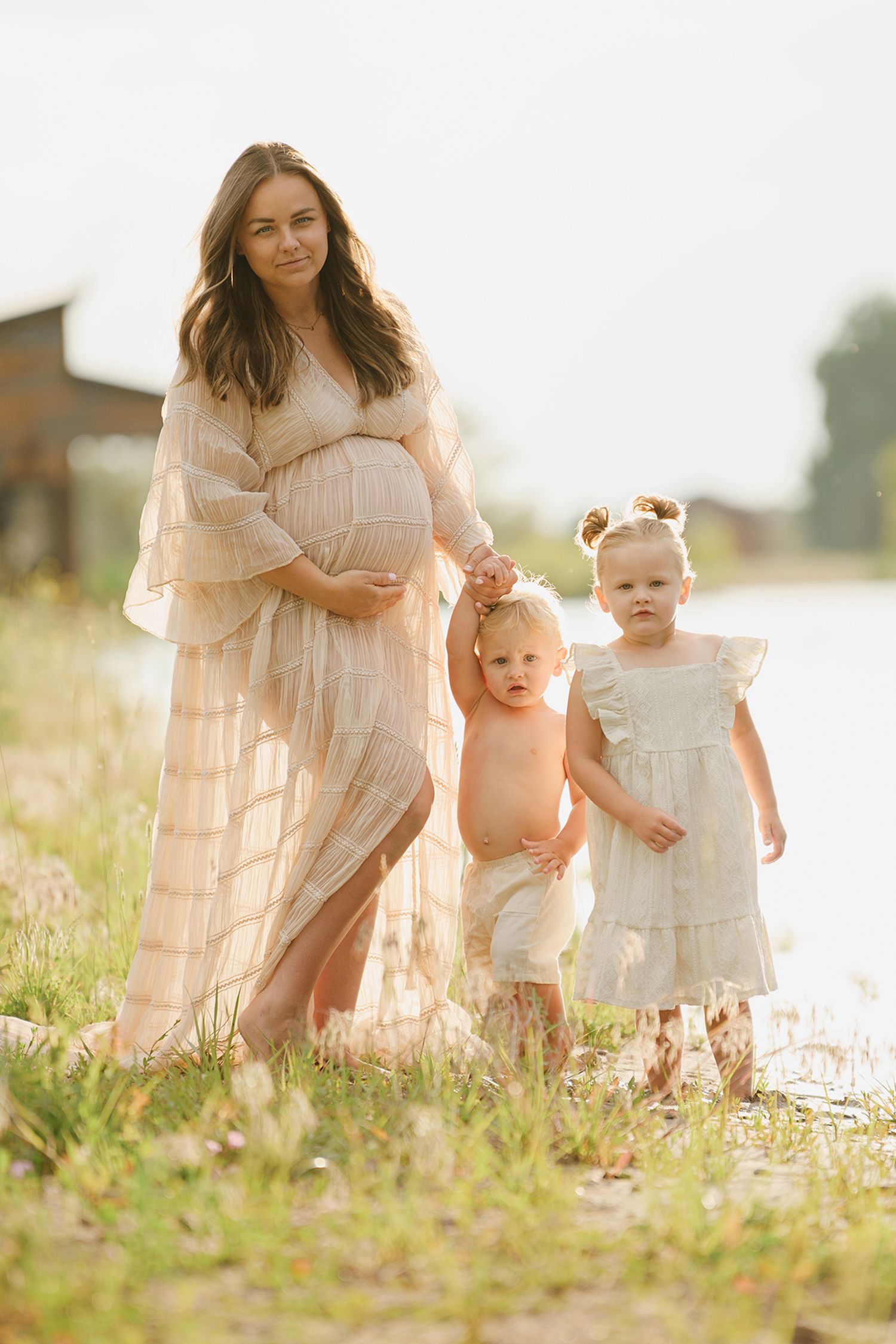 Maternity Photos at a Lake in Blackfoot ID ShutterGirl Maternity Photographer Blackfoot Emotive Photographer
Custom Maternity Photography
