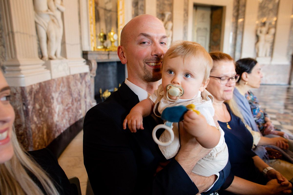 Standesamtliche Hochzeit im Schloss Benrath begleitet von einem Profi Hochzeitsfotograf