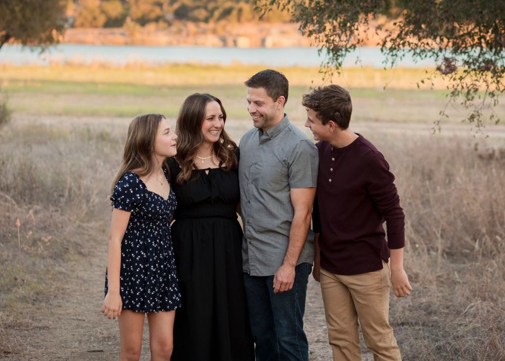 fall family sunset session cedar park Texas