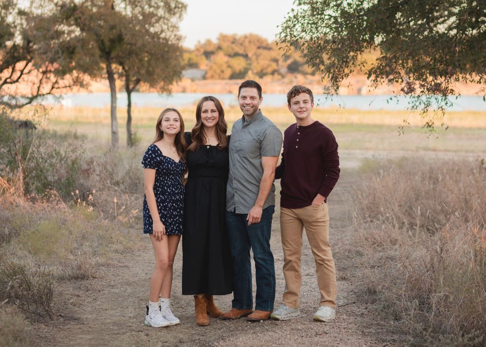 Fall Family Portrait Cedar Park Texas