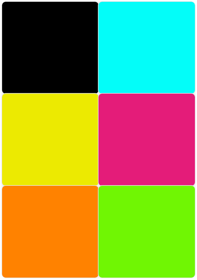 Color recommended for light painting.