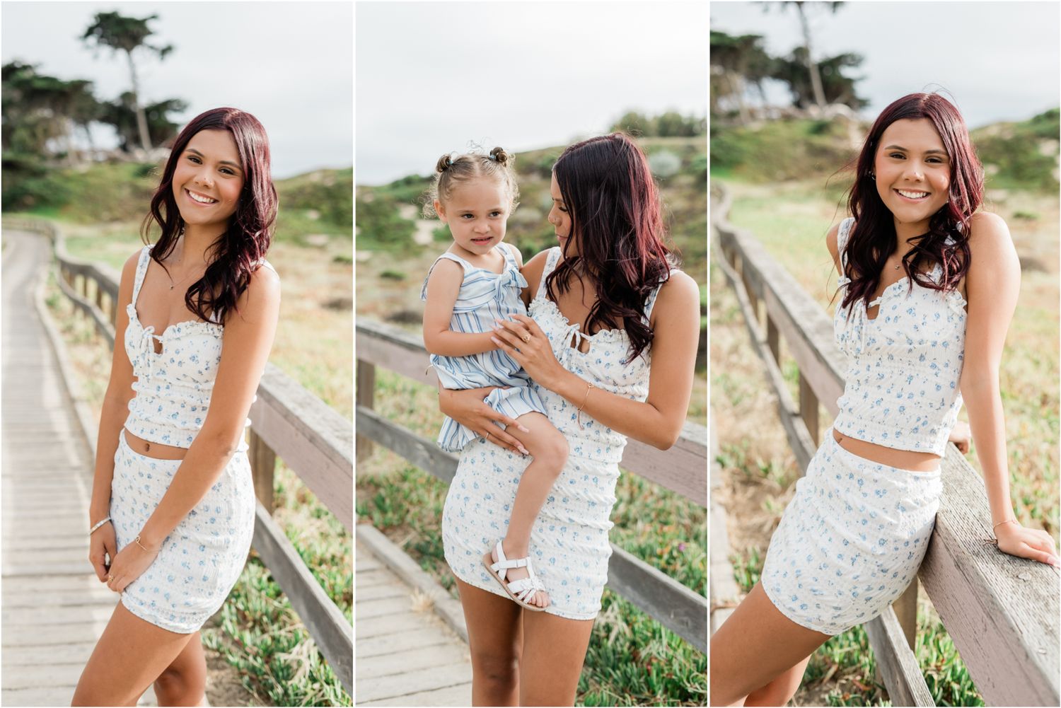 Pismo Beach senior photos | slo senior photographer | pink dress on the beach | beach location senior photos | San Luis Obispo