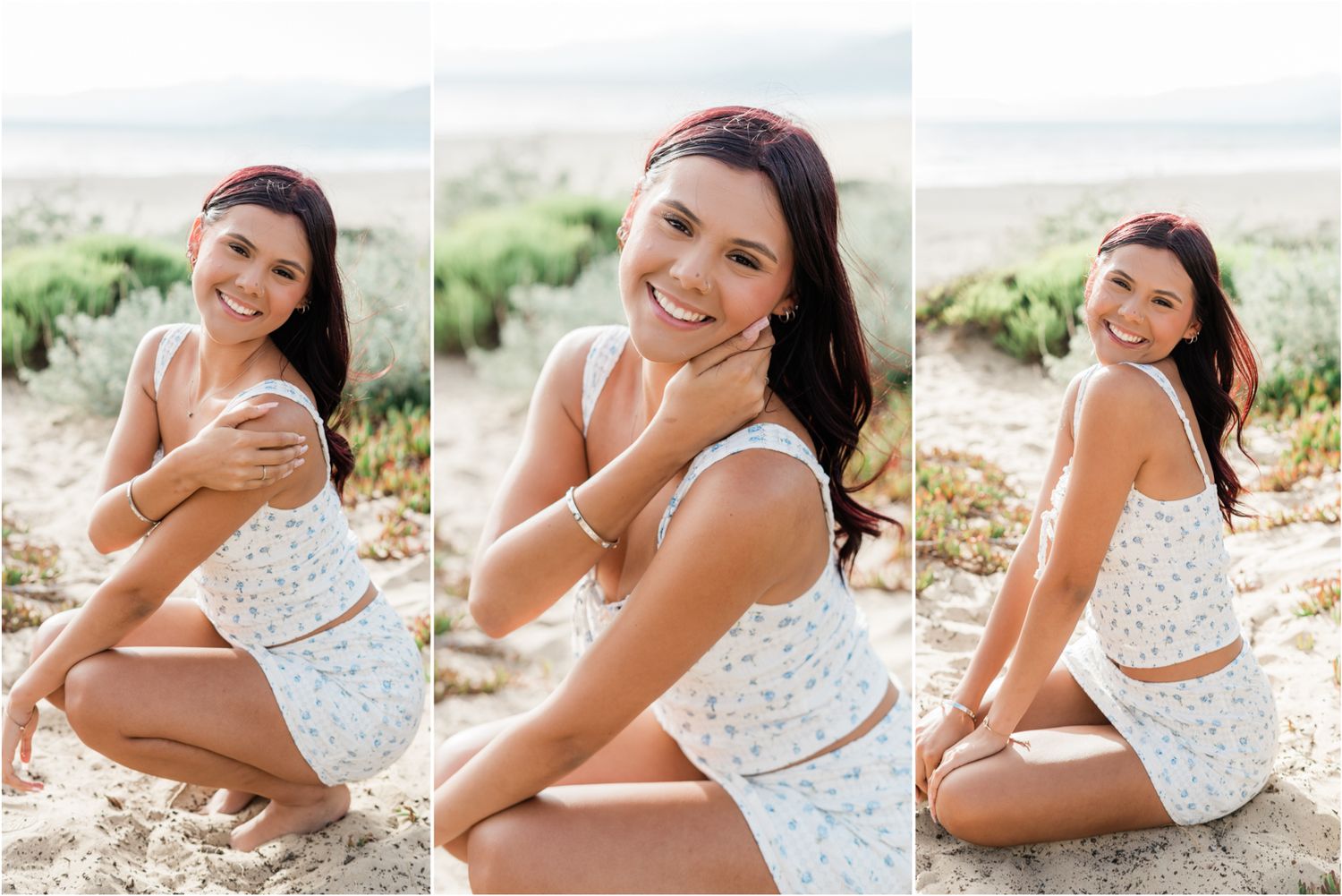 slo senior photographer | slo high senior photos | what to wear for senior photos two piece outfit | pismo beach for senior photo | slo high