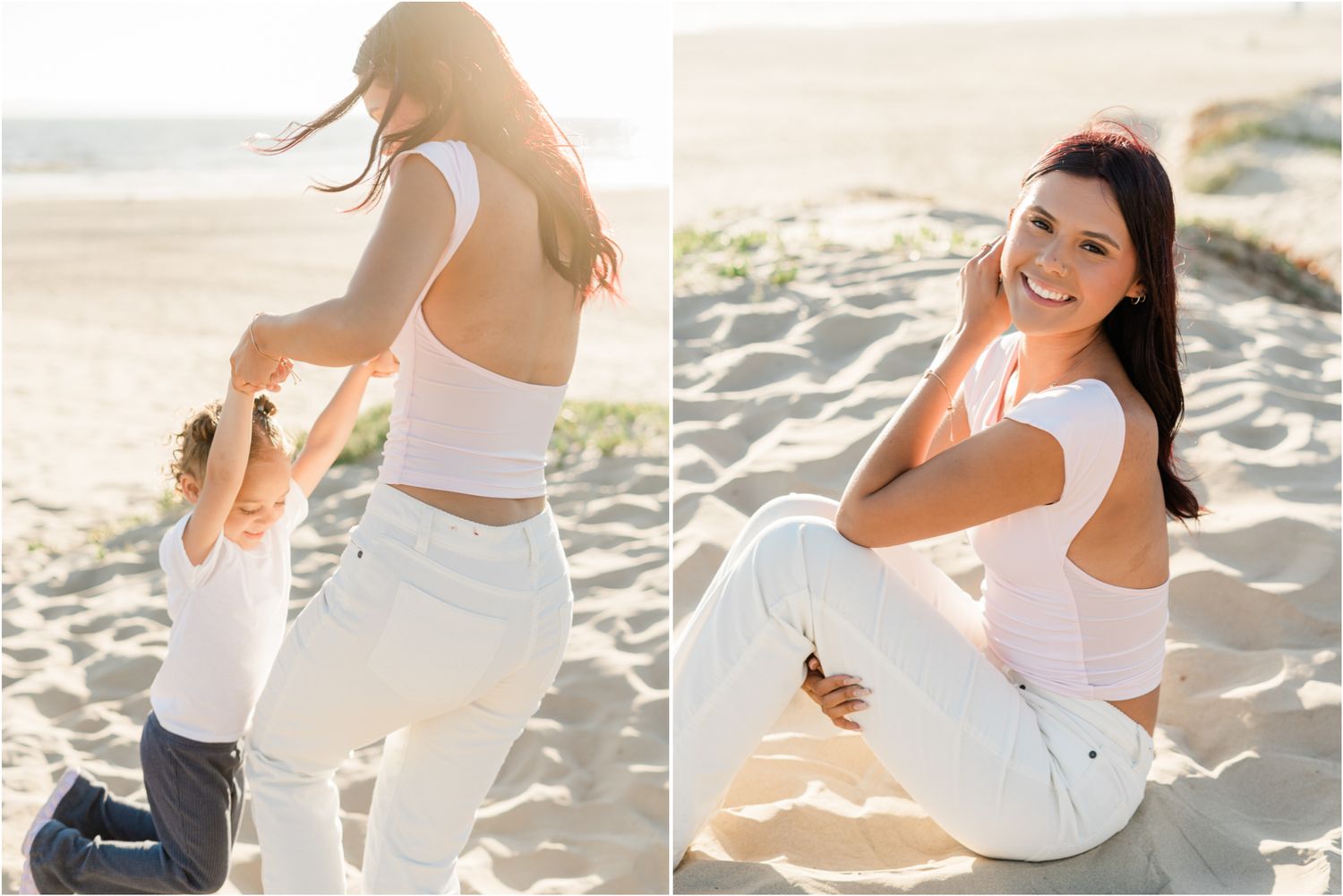 San Luis Obispo senior photographer | how to pick a location for senior photos | one location for senior photos | 3 outfits on the beach
