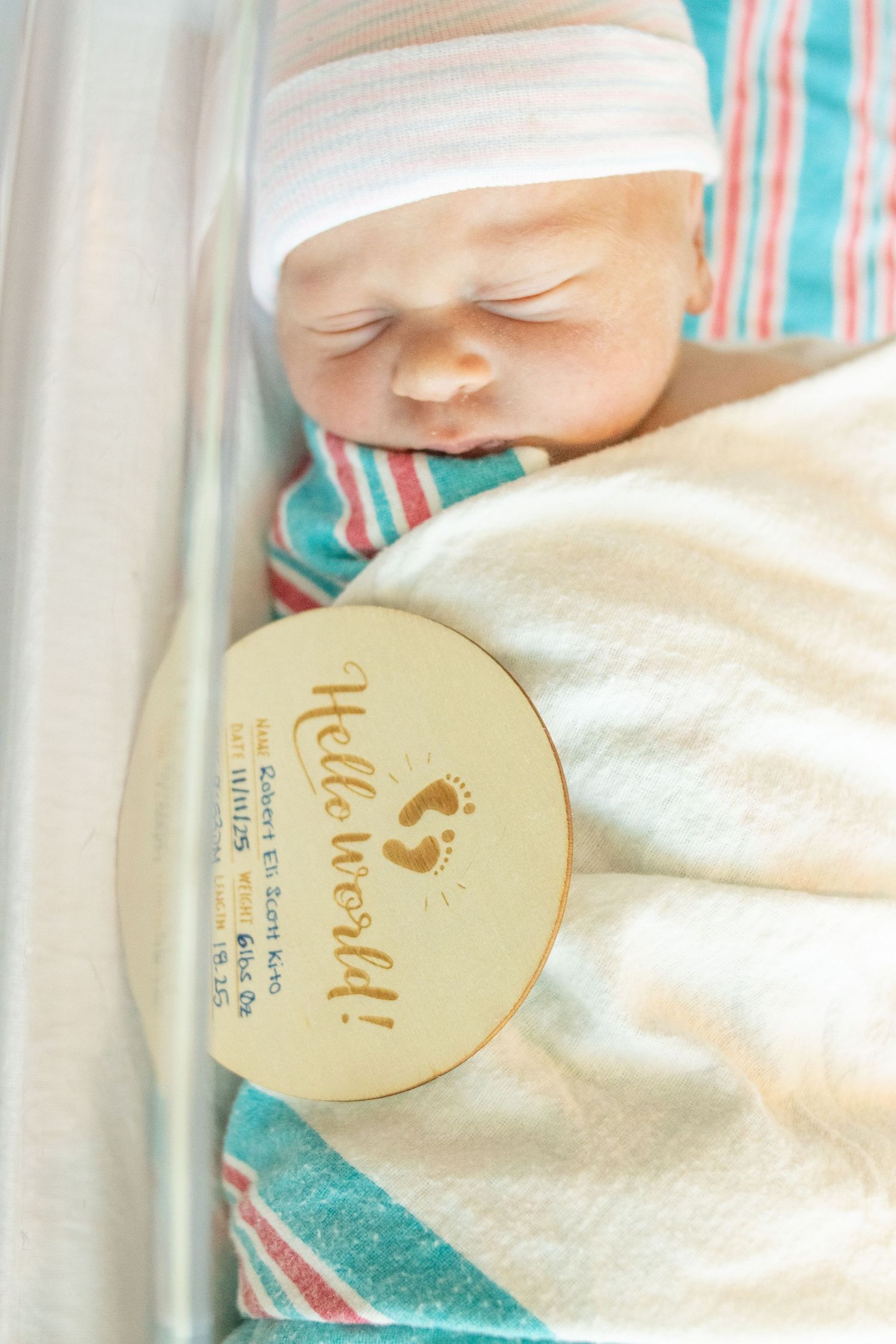 South Florida hospital newborn photography