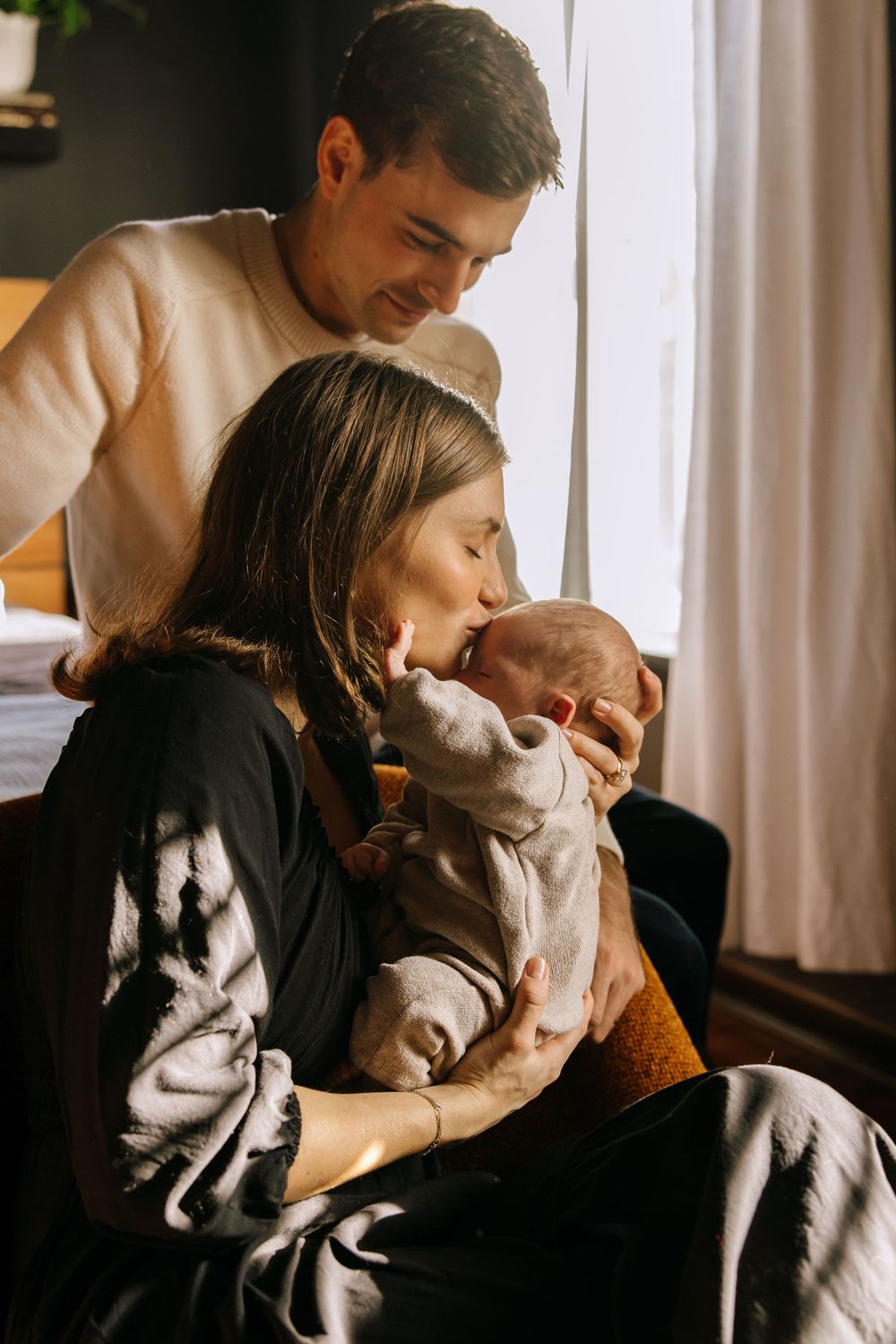 In-home newborn photoshoot