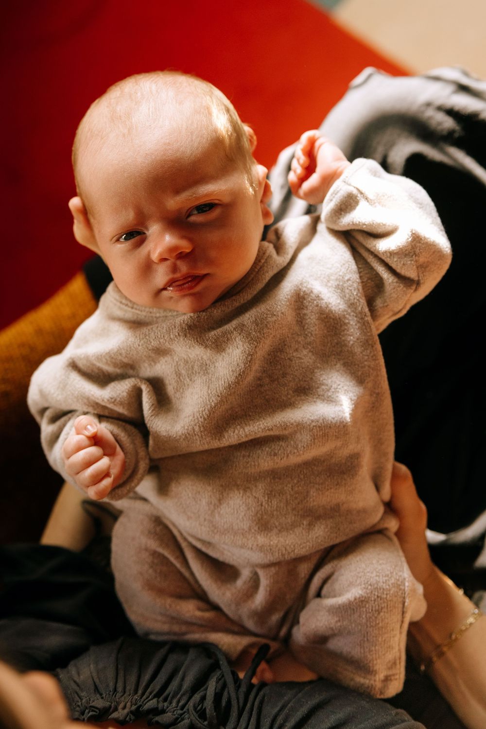 In-home newborn photoshoot