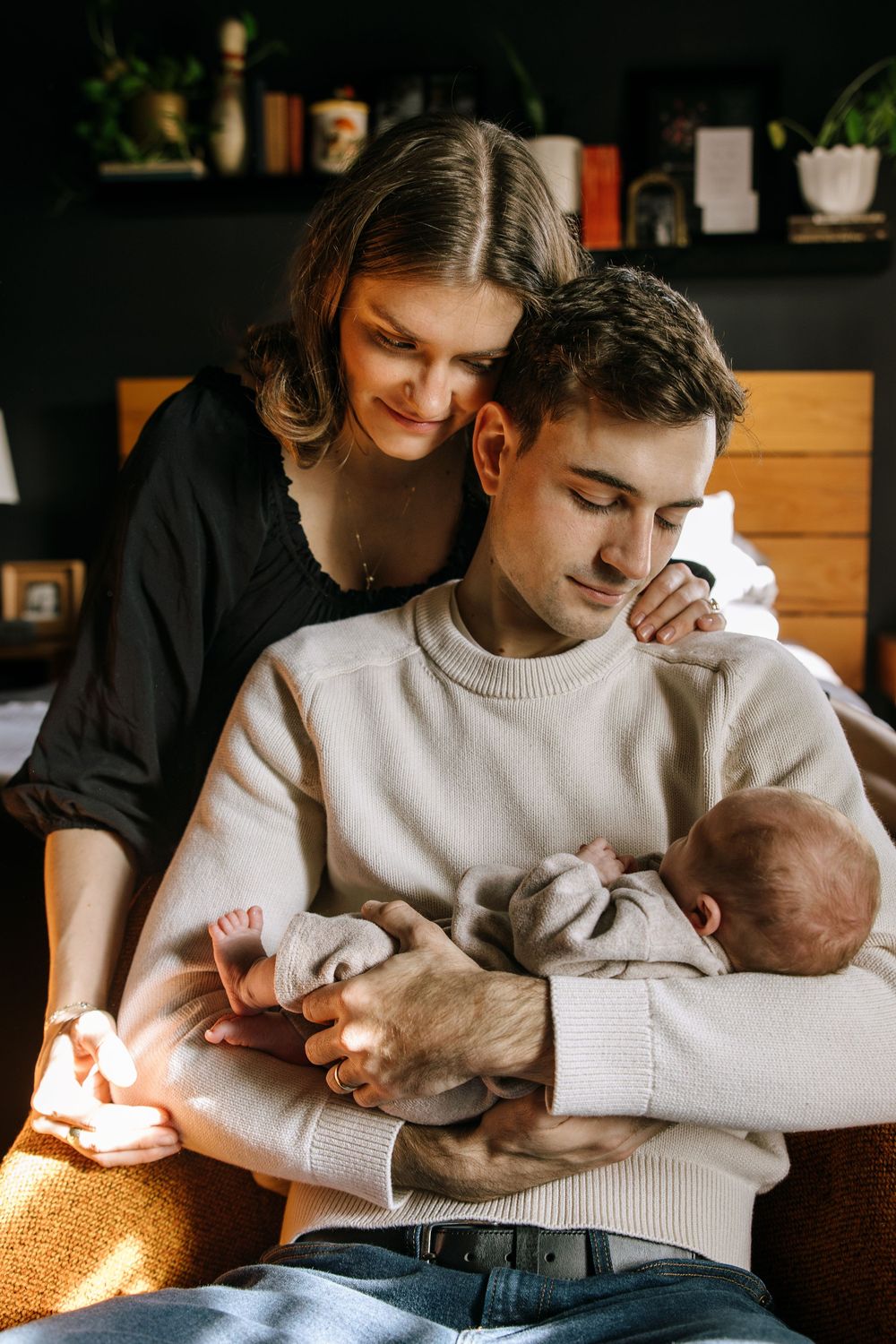 In-home newborn photoshoot
