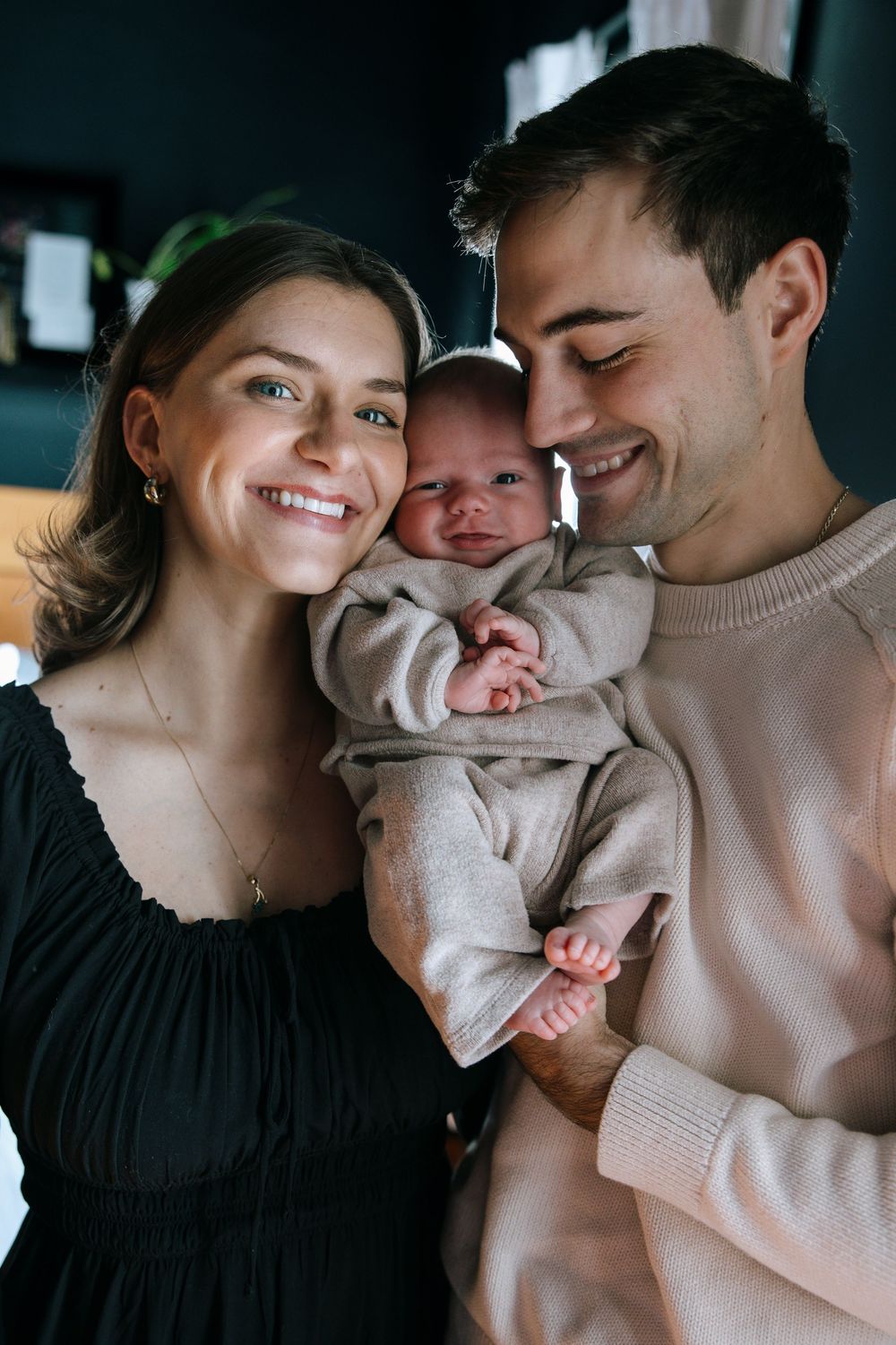 In-home newborn photoshoot