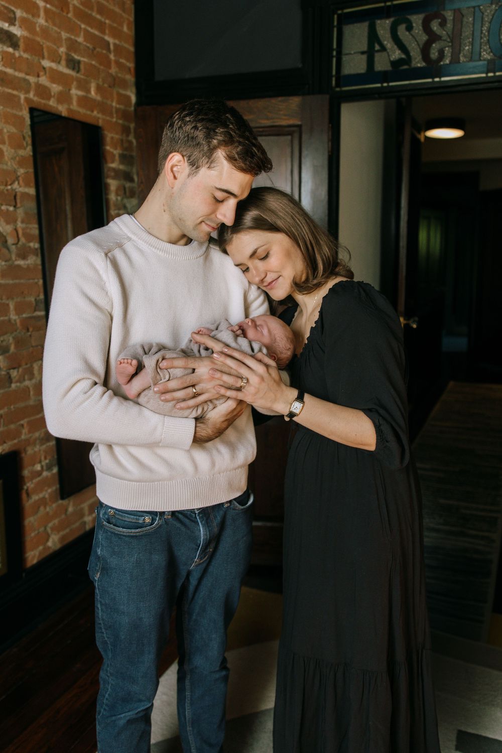 In-home newborn photoshoot