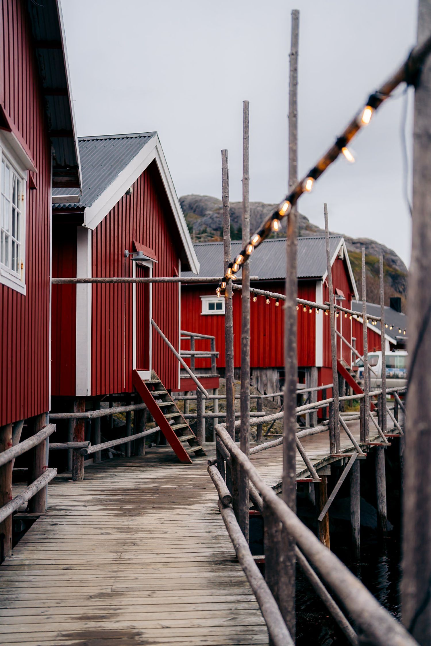 maisons rouges nusfjord