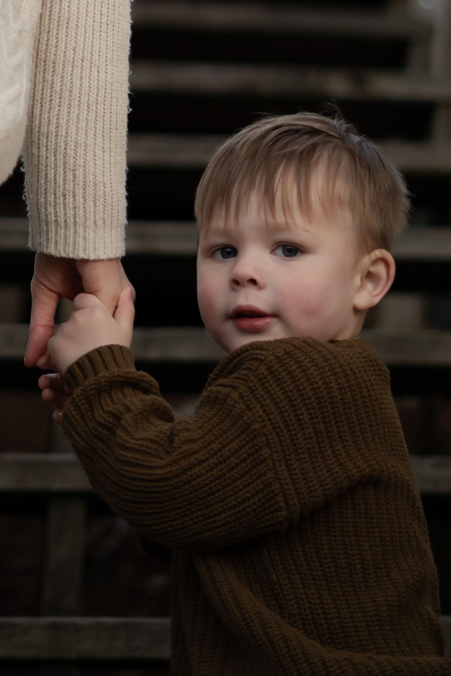 Sweet milestone portrait of child.