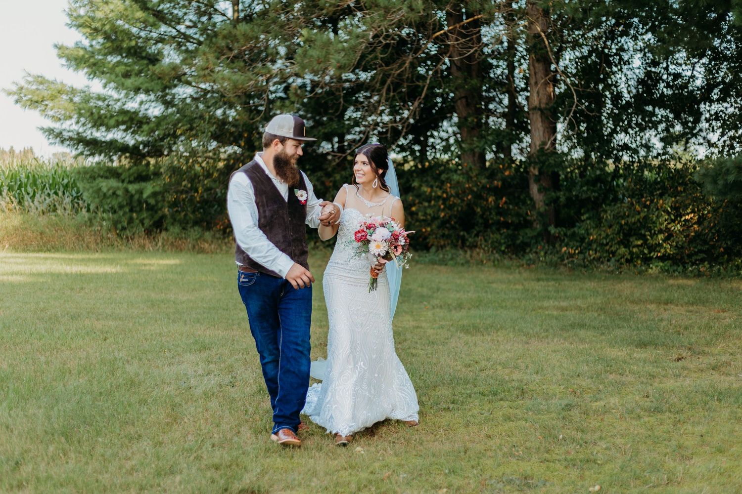 rustic timeless country wedding