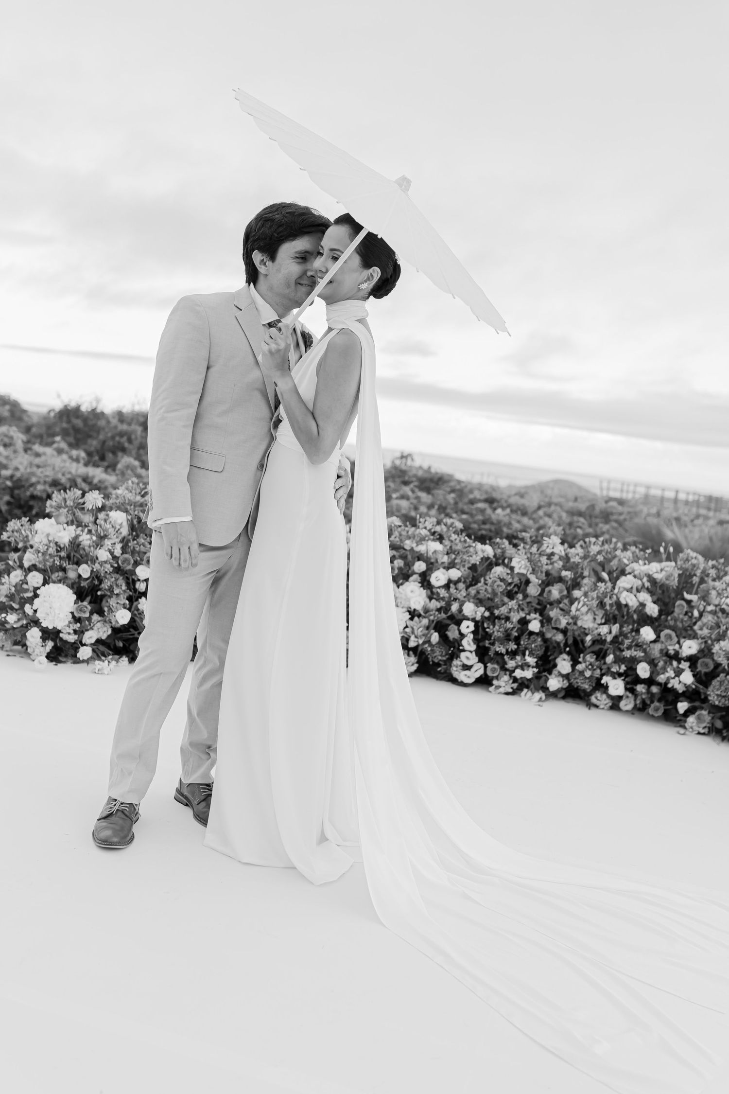 Casamento de frente para o mar