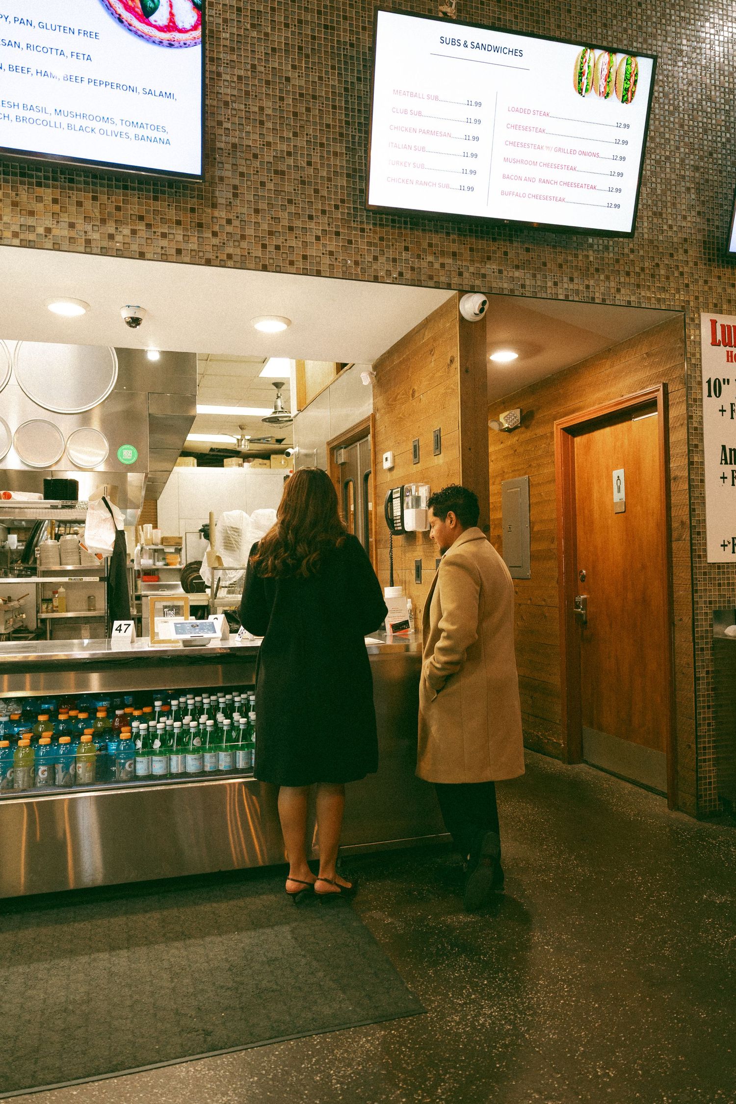 Nashville elopement photographer Karla Derry
couple waiting to order at a counter
