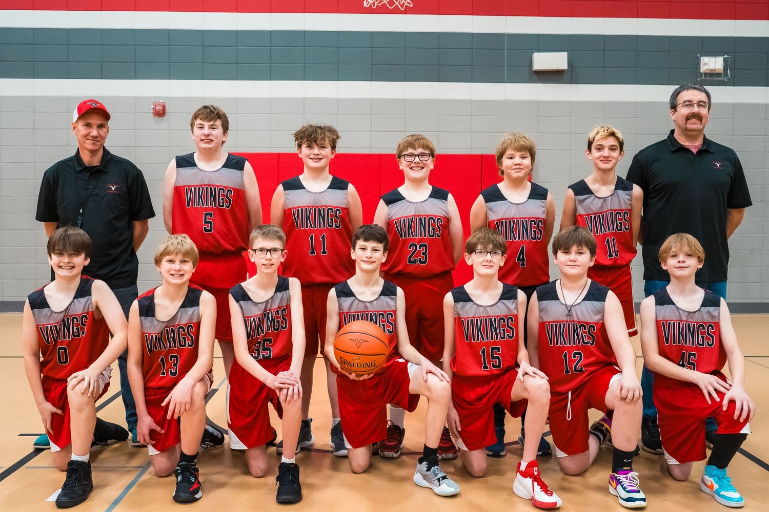 Youth Basketball Team Photo by Jake Fenton Productions