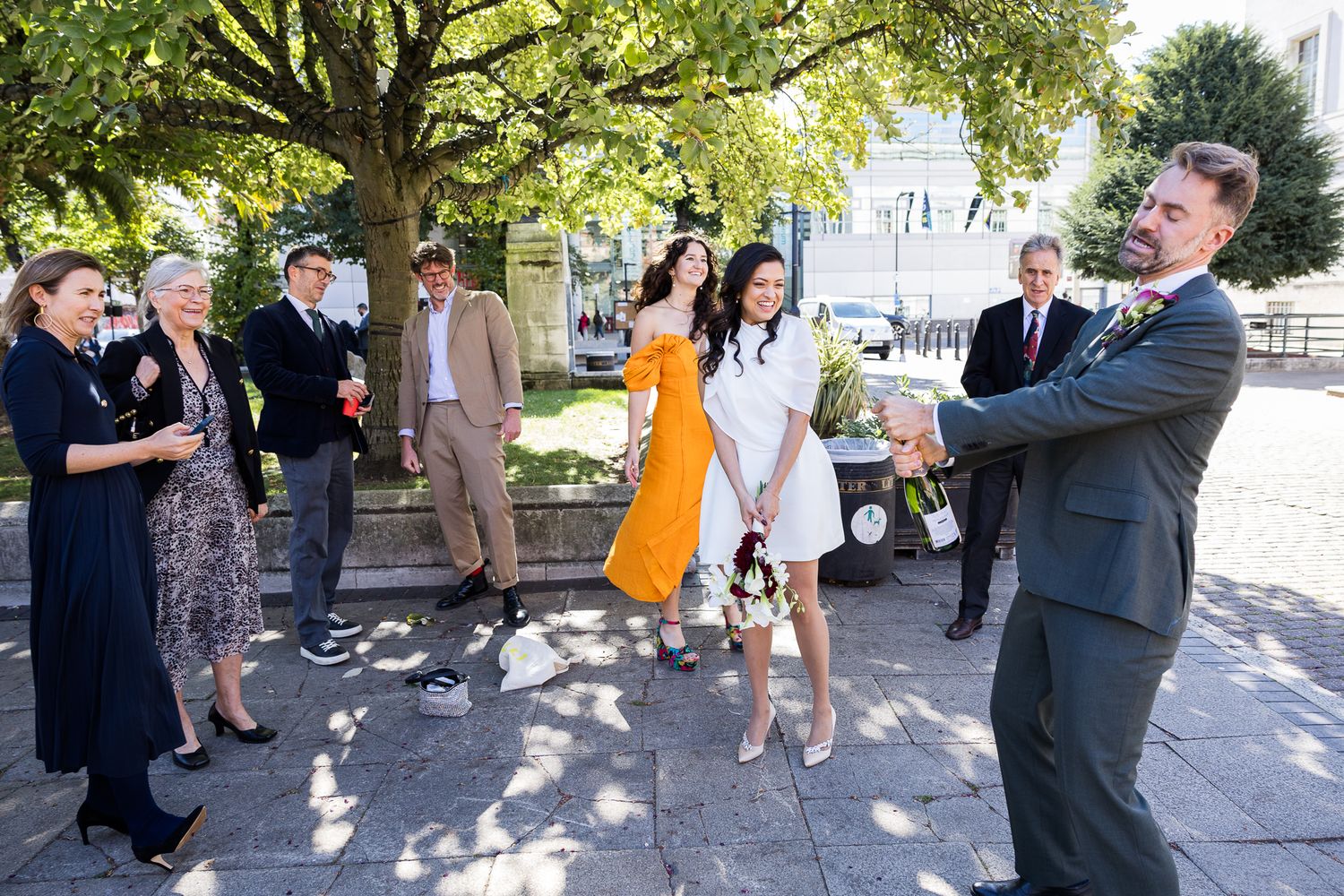 relaxed wedding photography hackney