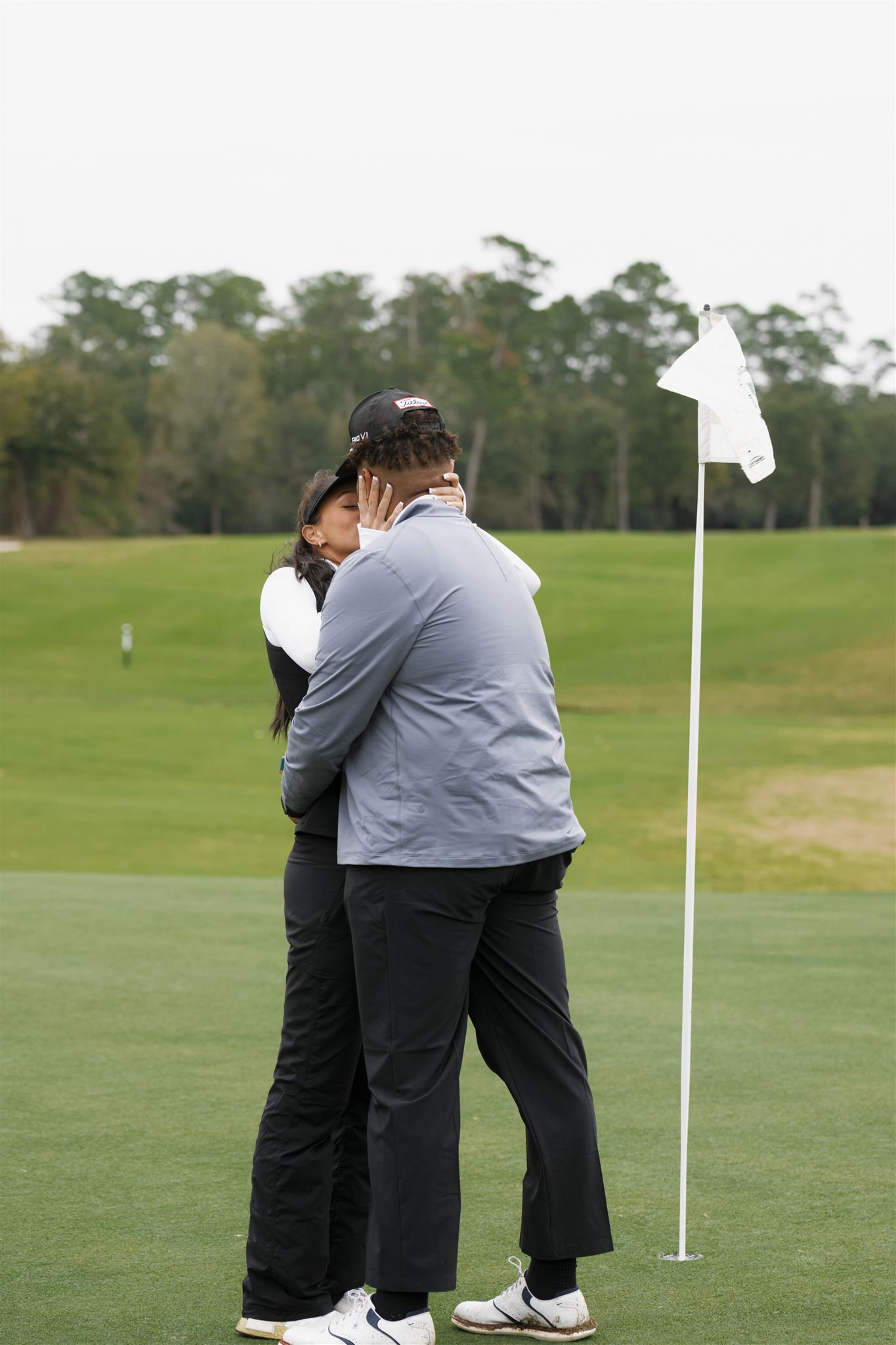 Surprise proposal at Cypresswood golf course in Spring, Tx