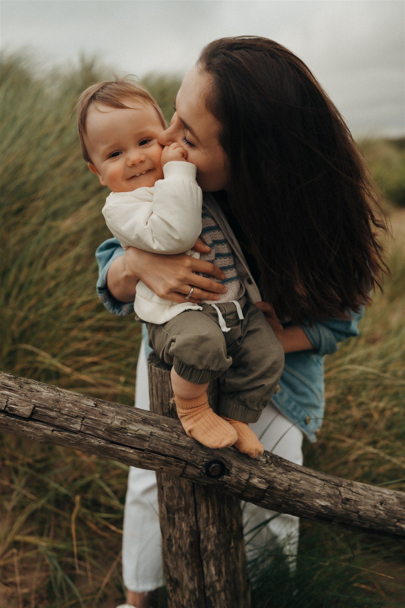mother and toddler in nature