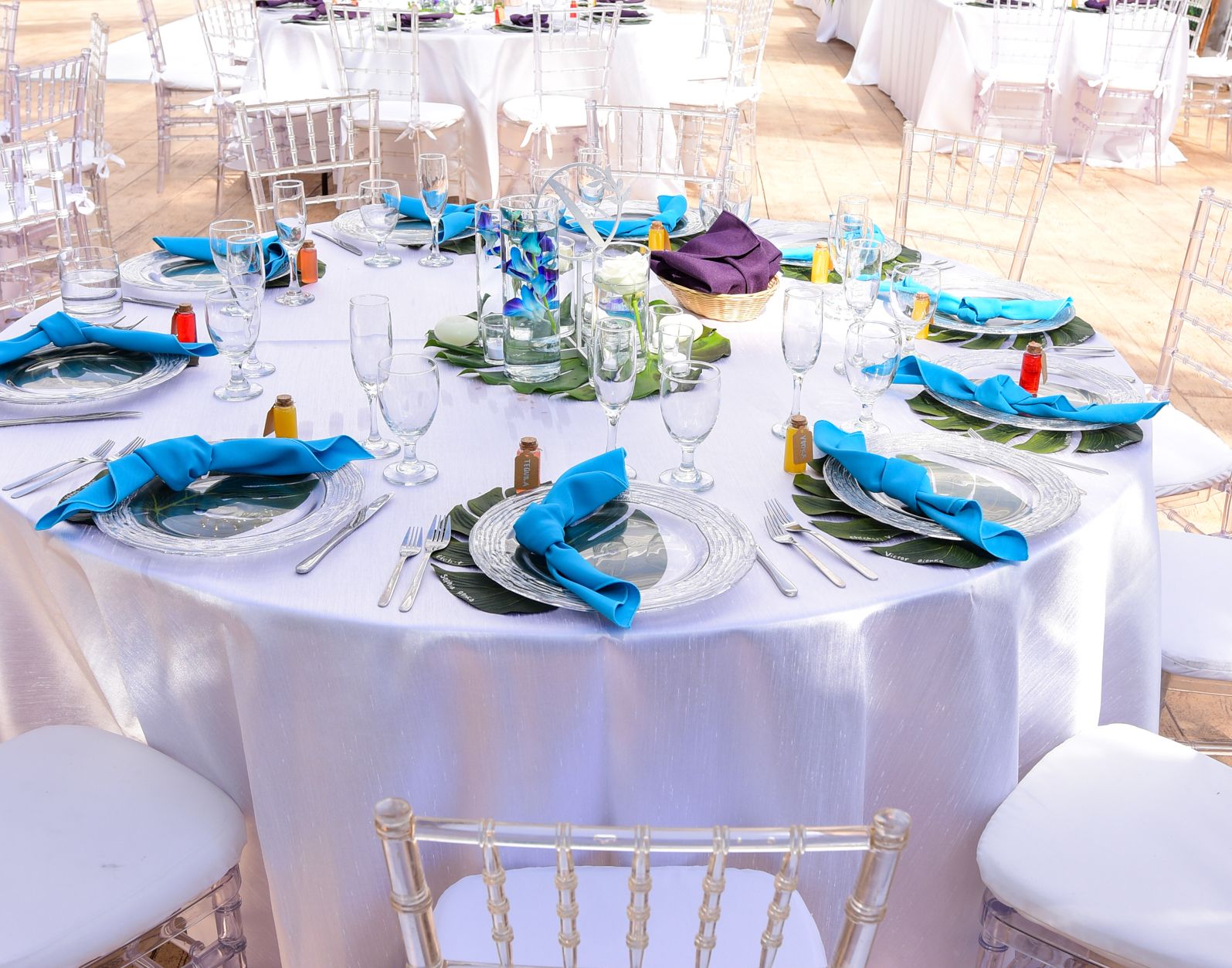 Event decor by Dominique Coutard Photography / Blue Lens Media in South Florida