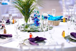 Event decor by Dominique Coutard Photography / Blue Lens Media in South Florida