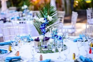 Event decor by Dominique Coutard Photography / Blue Lens Media in South Florida