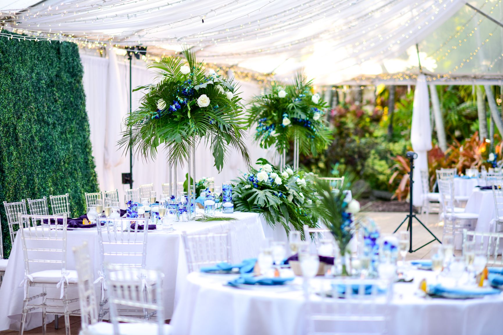 Event decor by Dominique Coutard Photography / Blue Lens Media in South Florida