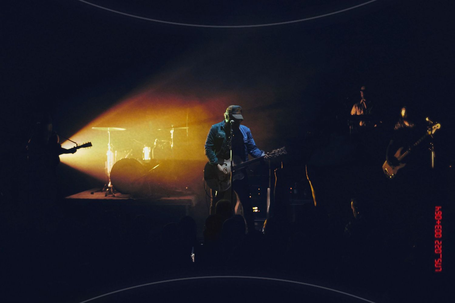 Konsert foto med magiskt ljus