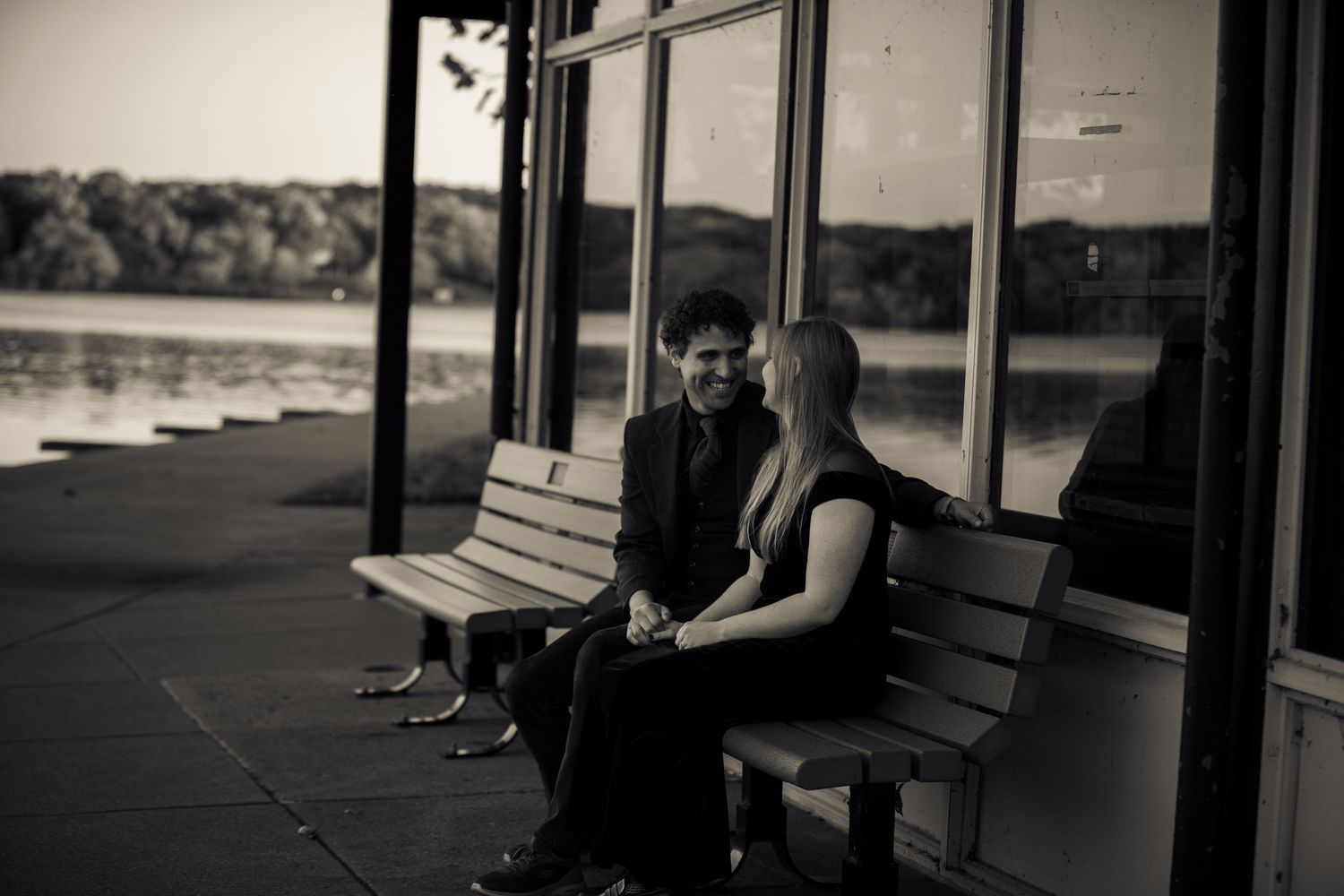 Engagement Photo taken in Kensington Metro Park Brighton Michigan