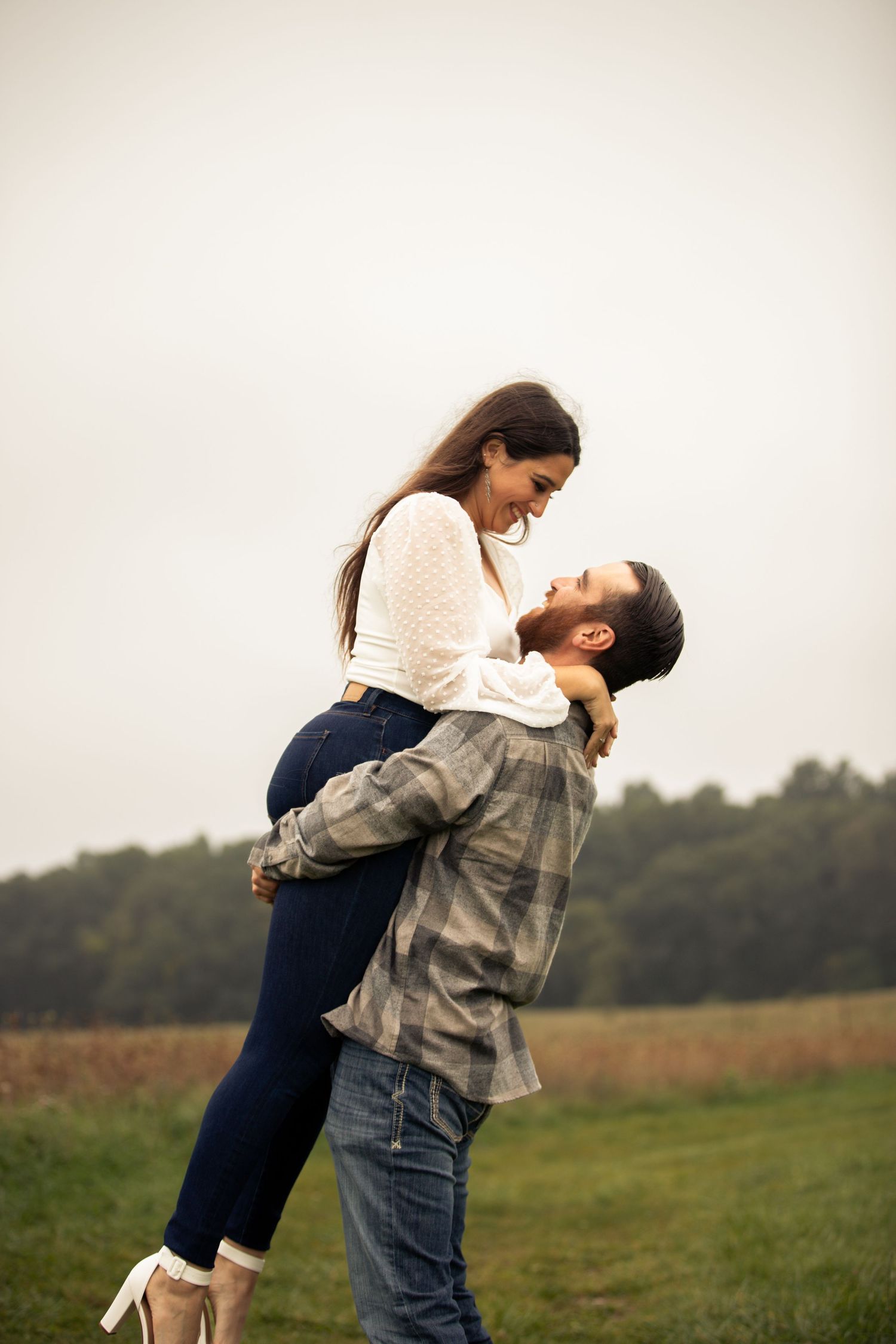 Engagement Photo taken in Kensington Metro Park Brighton Michigan