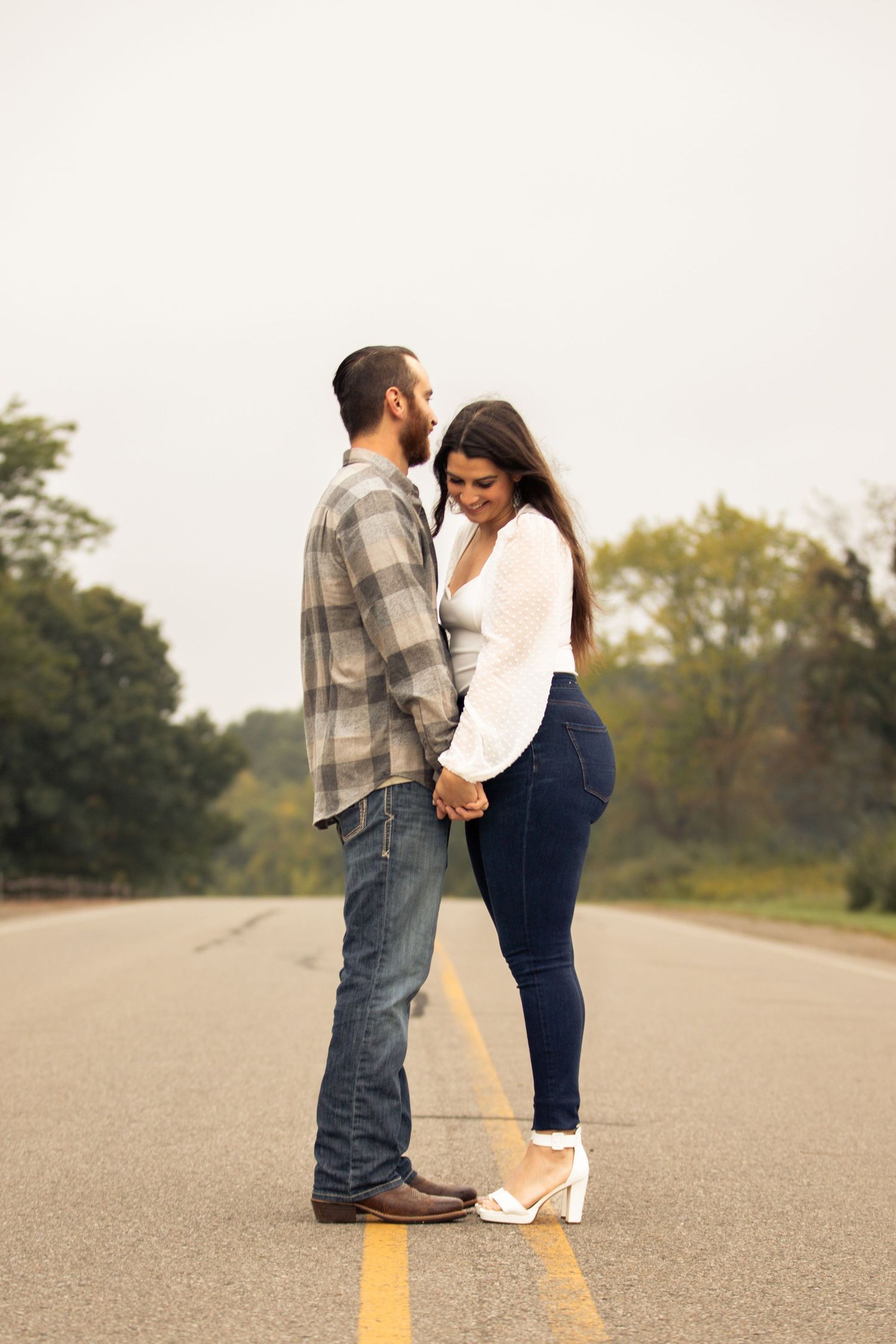 Engagement Photo taken in Kensington Metro Park Brighton Michigan