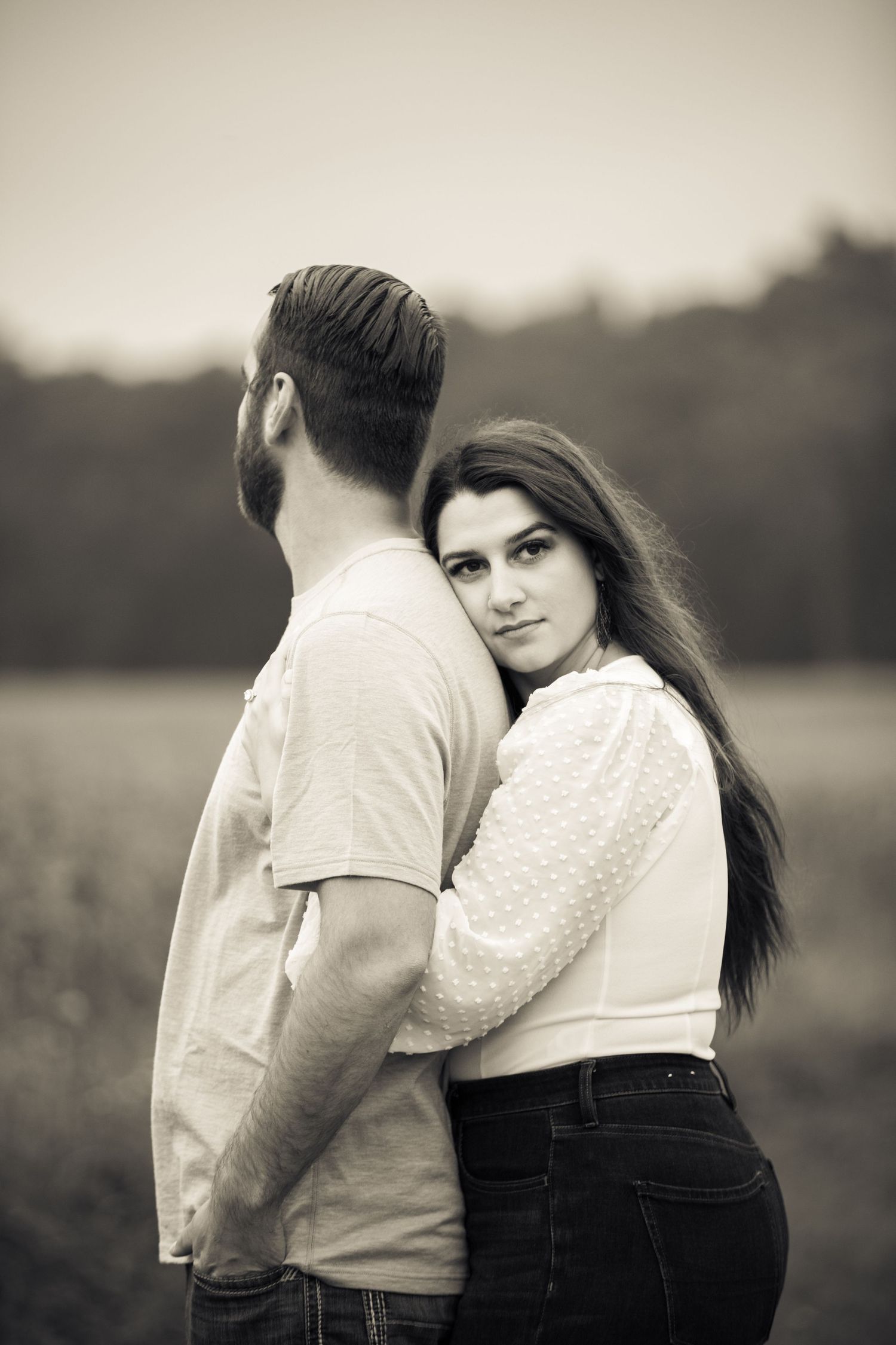 Engagement Photo taken in Kensington Metro Park Brighton Michigan