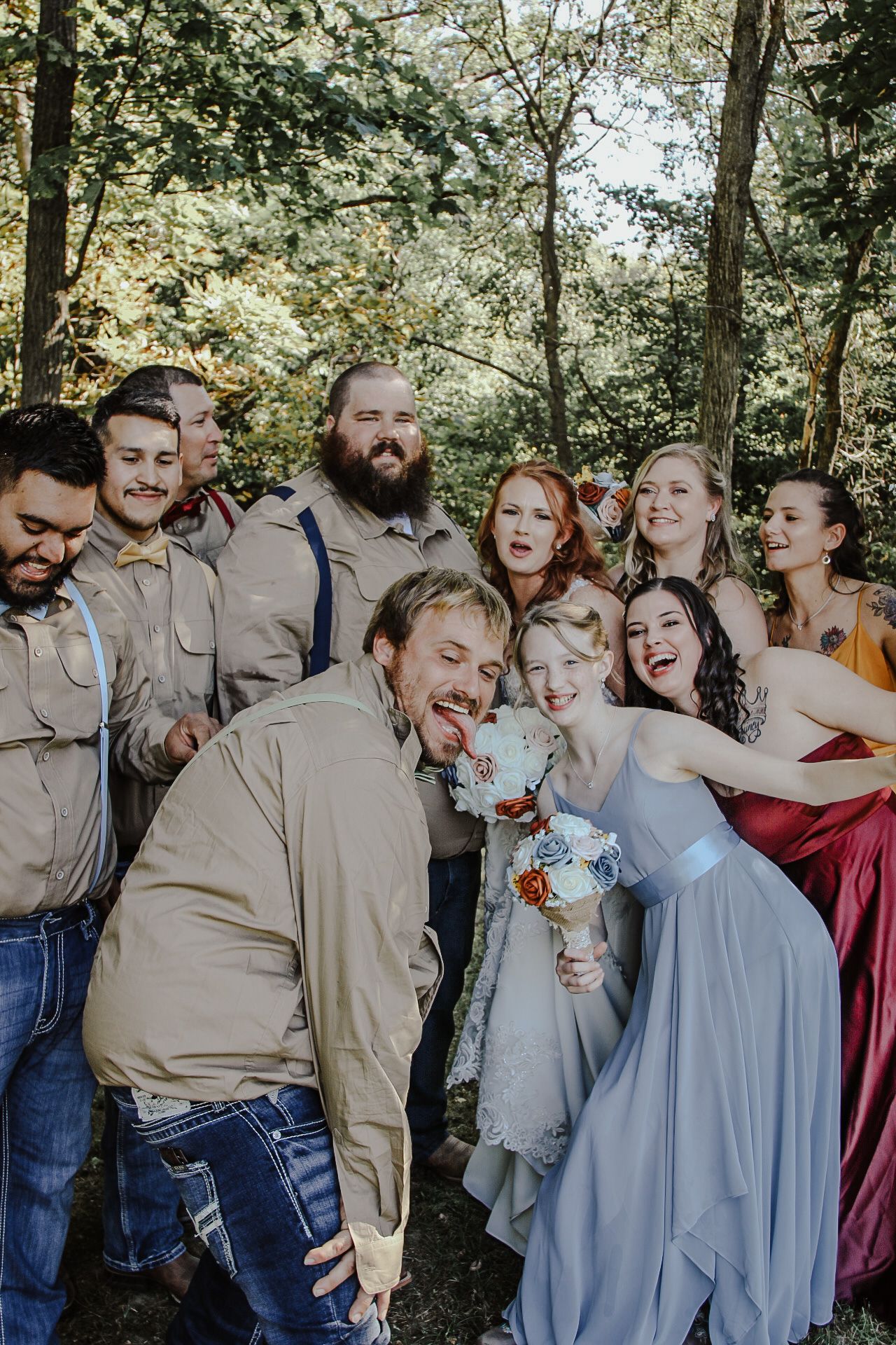 wedding, group photo