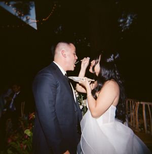 Romantic dance sequences capture tender moments during reception in evening lighting.