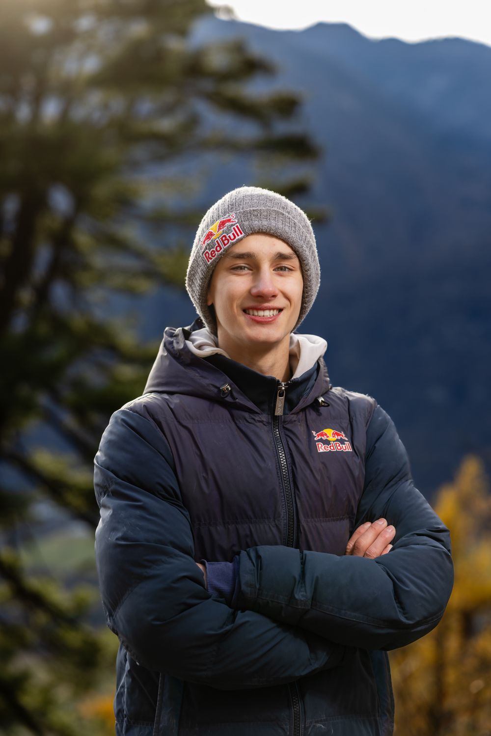 Josef Sindel poses for a portrait in Ticino, Switzerland on November 23, 2025. Photo Jan Virt.