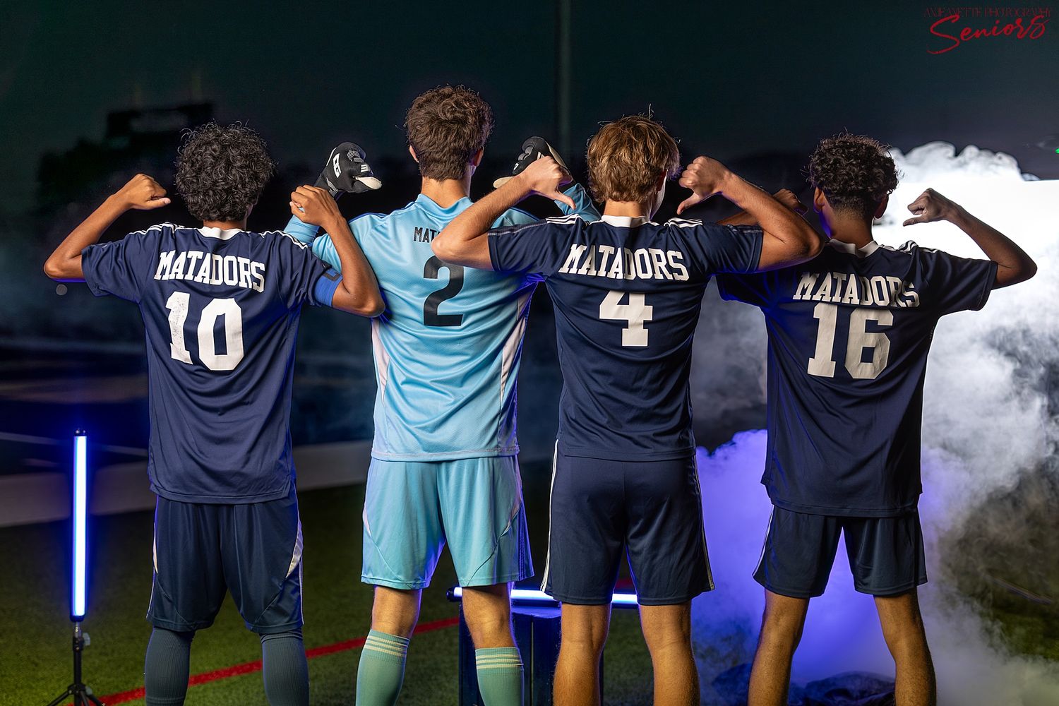 Team Banner Pictures by Anjeanette Photography Graduation High School Seniors AZ Sports  Phoenix Arizona