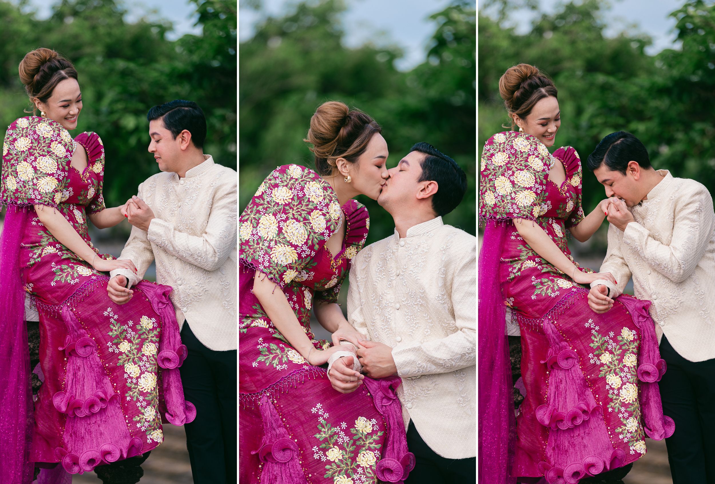 Hershal & Yankee Las Casas Filipinas de Acuzar Engagement Session