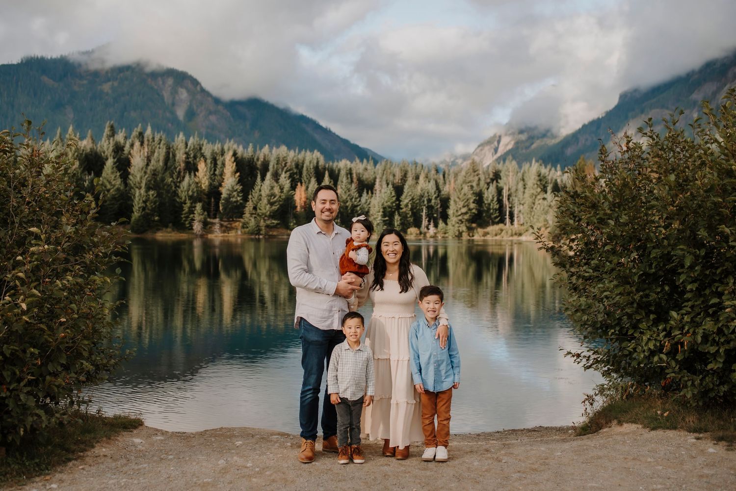 North Bend family photos.