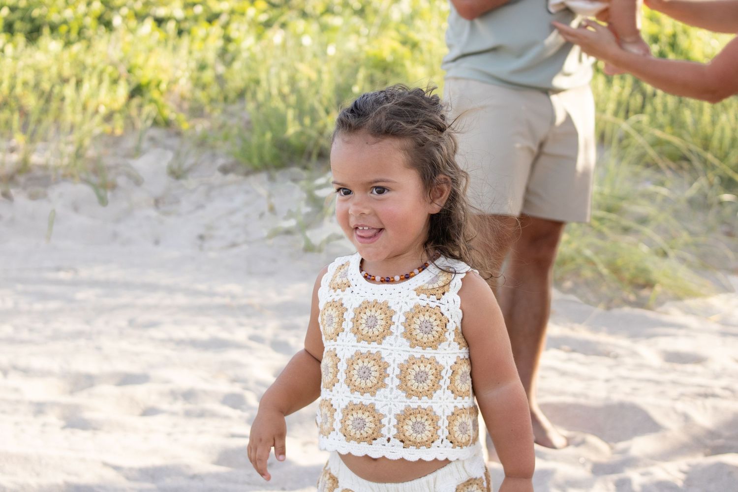 Beach family photo shoot