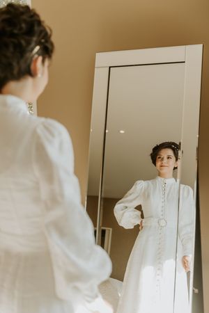 bride getting ready, cashmere Christchurch