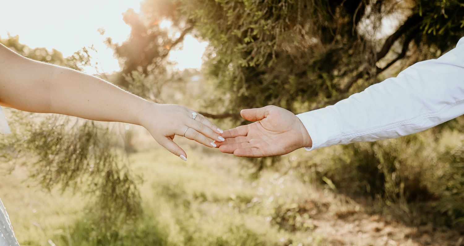 Always walk hand in hand